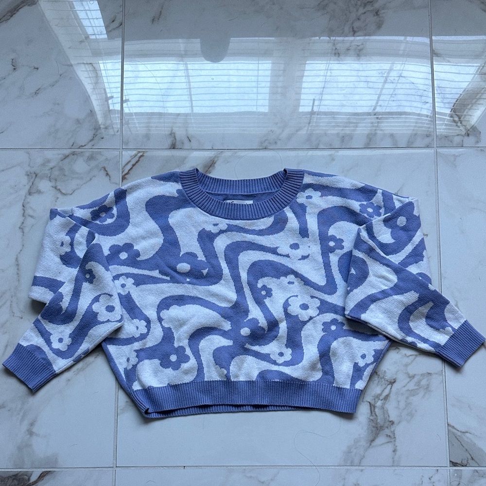 Purple Hollister Sweater